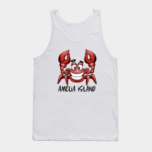 Amelia Island Florida Beach Crab Tank Top